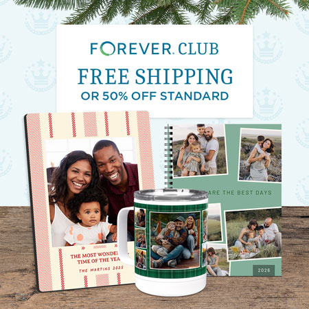 Club Members: Free US/CAN Economy Shipping or 50% off Standard Shipping on Print Shop orders over $119 USD!