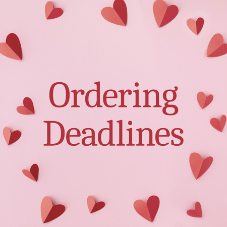 Get your gifts in time for Valentine's Day! 💝