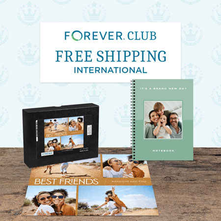 Club Members: FREE International Shipping on Print Shop orders over $229 USD!