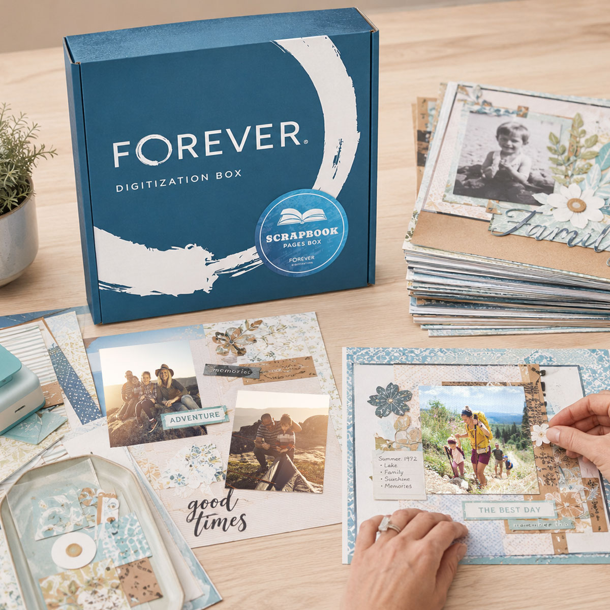 Limited-Time Offer! Digitize your 12" x 12" Scrapbook Pages for $1 per scan!