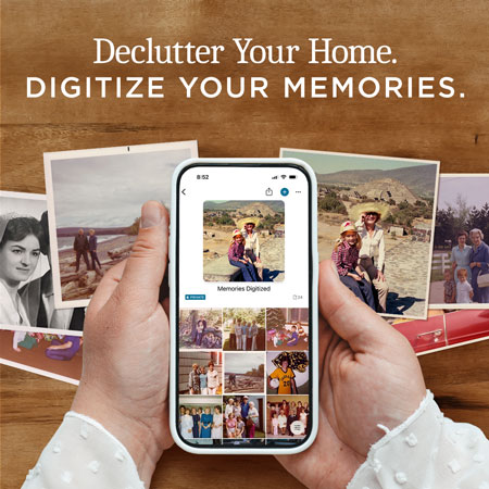Get 50% off any size FOREVER® Digitization Box. PLUS, earn a 5% off FOREVER Storage coupon to use through September 30.