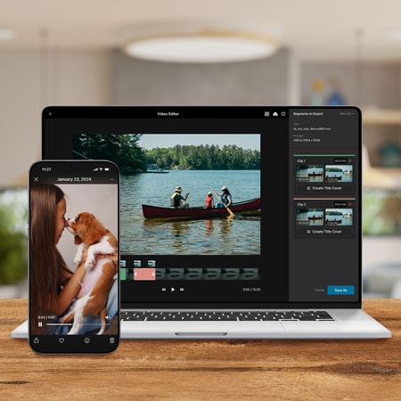 Introducing FOREVER® Video Streaming & Editing — a simple way to watch, clip, merge, and enhance the videos stored in your FOREVER account.