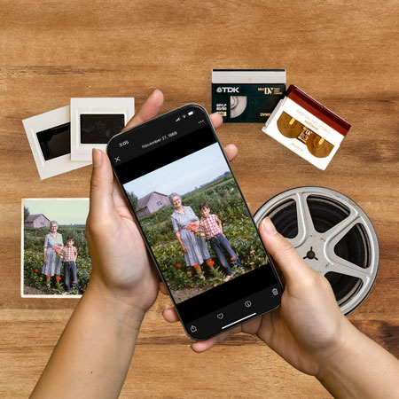 Get 50% off any size FOREVER® Digitization Box.