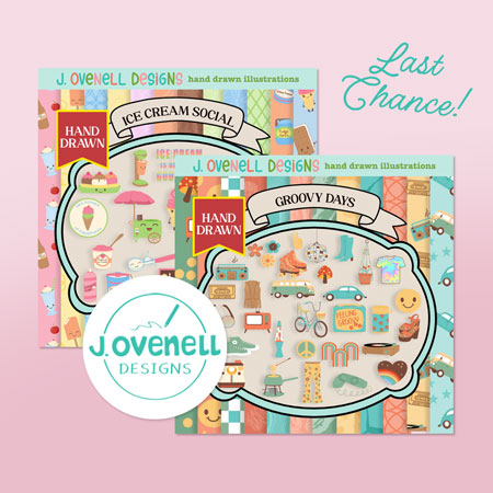 It's a Retirement Sale! Save 50% on all kits from J. Ovenell Designs. Get them before they're gone!
