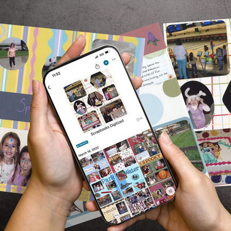 Digitize your 12" x 12" Scrapbook Pages with 40% off!