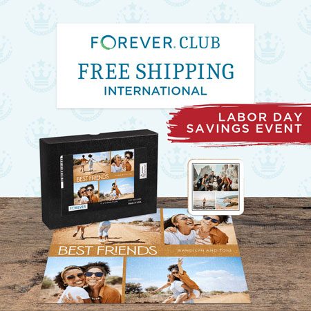 Club Members: FREE International Shipping on Print Shop orders over $229 USD!