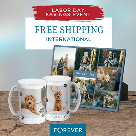 Get FREE International Shipping on Print Shop orders over $249 USD!