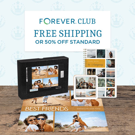 Club Members: Free US/CAN Economy Shipping or 50% off Standard Shipping on Print Shop orders over $119 USD! 