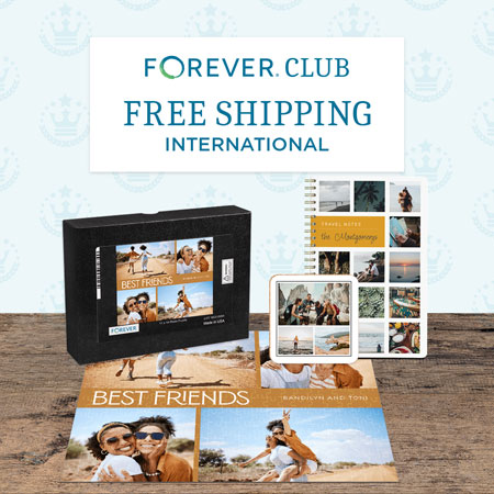 Club Members: FREE International Shipping on Print Shop orders over $229 USD!